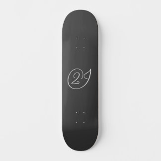 "2J"-Logo Skateboard
