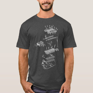 2JZ Motor 1 T-Shirt