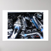 2jz Motor Shot Poster (Vorne)