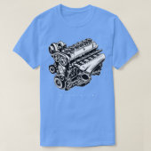 2JZ Motor T-Shirt (Design vorne)