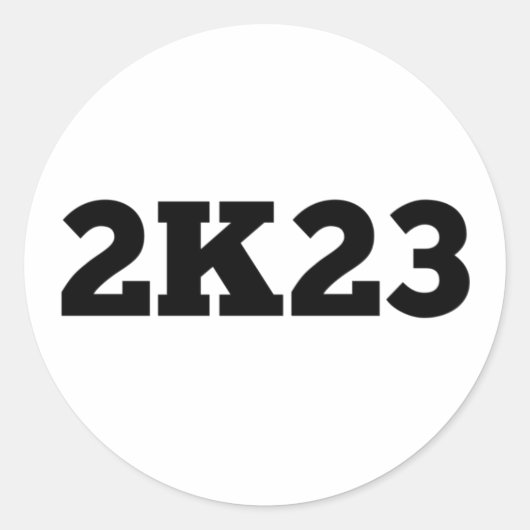 2K23 Sticker (Vorderseite)