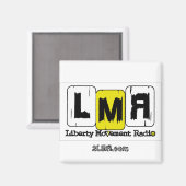 2LMR-Kühlschrankmagnet Magnet (Vorderseite/Rückseite)