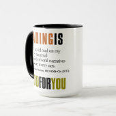 2LP Sean Frederick Forbes Tasse (Vorderseite Links)