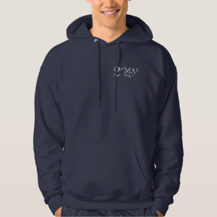 2MA Men Hoodie - Brits Out of Boston (Marine)
