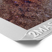 2MASS - Galaktisches Zentrum Poster (Ecke)