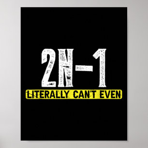 2n-1 I Wortwörtlich nicht einmal Poster