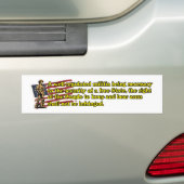 2nd_amndmnt_bmprstkr_wht autoaufkleber (Auf Auto)