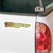 2nd_amndmnt_bmprstkr_wht autoaufkleber (Auf Lkw)