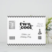 2nd Birthday Two Cool Snack Chip Bag Party Favor (Stehend Vorderseite)