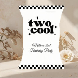 2nd Birthday Two Cool Snack Chip Bag Party Favor