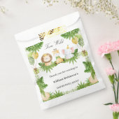 2nd Birthday Two Wild Safari Animals Favour Bag Geschenktütchen (Versiegelt)