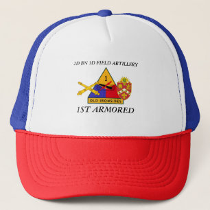 2ND BN 3RD FIELD ARTILLERY HAT TRUCKERKAPPE