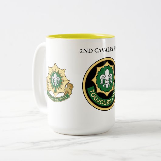 2ND CAVALRY TASSE (Vorderseite Links)
