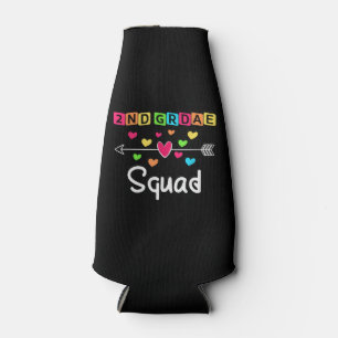 2nd Grad Teacher Shirts School Team Zweiter Grad Flaschenkühler