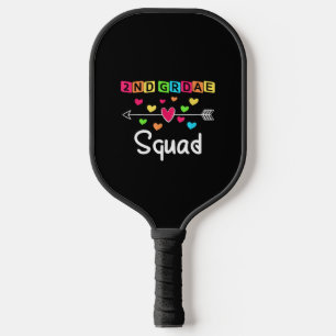 2nd Grad Teacher Shirts School Team Zweiter Grad Pickleball Schläger