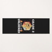 2nd Grad Unlocked Level Up Back To School First Yogamatte (Vorderseite (Horizontal))