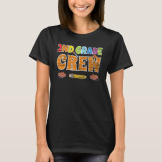 2nd Grade Crew Boys Second Grade 2nd Class School T-Shirt