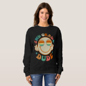 2nd Grade Dude Happy Face First Day Back To School Sweatshirt (Vorne ganz)