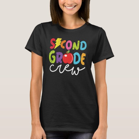 2nd Grade  Girls Kids Back To School  1 T-Shirt (Vorderseite)