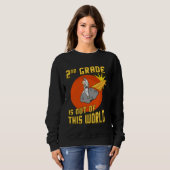2nd Grade is Out of this World Astronaut Sweatshirt (Vorne ganz)