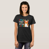 2nd Grade No Problem Llama T-Shirt (Vorne ganz)