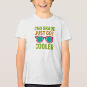 2ND Grade Nur Cooler Got | Zurück zur Schule Kinde Tri-Blend Shirt (Vorderseite)