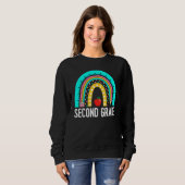 2nd Grade Rainbow Teacher Team Second Grade Squad Sweatshirt (Vorne ganz)