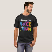 2nd Grade School Ready to Rock Second Back to Scho T-Shirt (Vorne ganz)