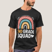 2nd Grade Squad Backo School Second Gradeeacher Gi T-Shirt (Vorderseite)