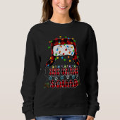 2nd Grade Squad Christmas Vacation Ugly Christmas Sweatshirt (Vorderseite)