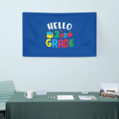 2nd Grade Teacher Hello 2nd Grade Banner (Messeveranstaltung)