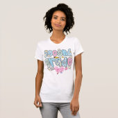 2nd Grade Teacher Pencil Coquette Bow T-Shirt (Vorne ganz)