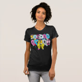 2nd Grade Teacher Pencil Coquette Bow T-Shirt (Vorne ganz)