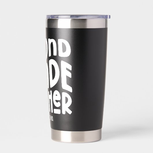 2nd Grade Teacher Simple Typography Thermobecher (Links)