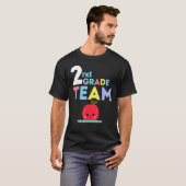2nd Grade Team Back To School Teacher Student Kid T-Shirt (Vorne ganz)