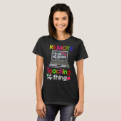 2nd Grade Virtual Teacher Remote Learning T-Shirt (Vorne ganz)