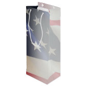 2nd Infantry Division "Second to None" Geschenktüte Für Weinflaschen (Rückseite Schrägansicht)