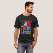 2nd Is For Second Grade Teacher First Day Of Schoo T-Shirt (Vorne ganz)