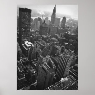 2nd May 1961:  The Chrysler building in New York Poster