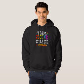 2nd Teacher Team Second Grade Squad Back To School Hoodie (Vorne ganz)
