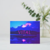 2Neue VITAL Heat Lightning Postkarte (Stehend Vorderseite)