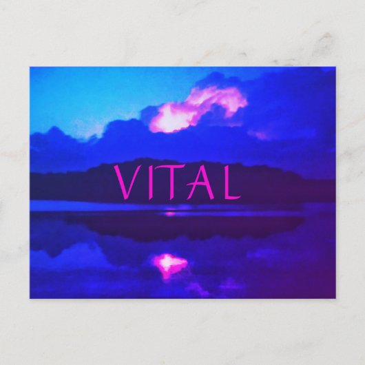2Neue VITAL Heat Lightning Postkarte (Vorderseite)