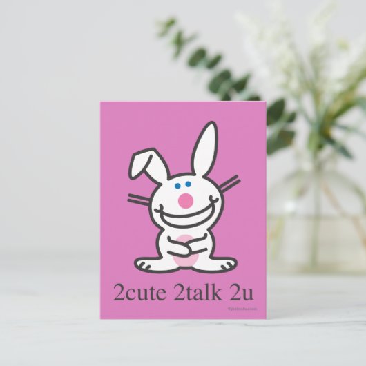 2niedlich 2talk 2u postkarte (Stehend Vorderseite)