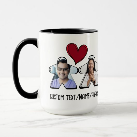 2P Benutzerdefinierte Foto-Mainboard-Tasse Tasse (Links)