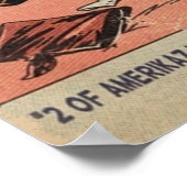 2pac Snoop 2 von Amerikaz am meisten Gewollt Comic Poster (Ecke)