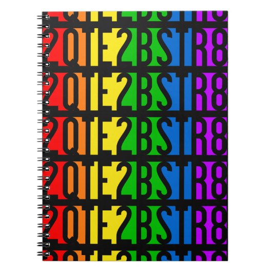 2QTE2BSTR8-Notebook Notizblock (Vorderseite)