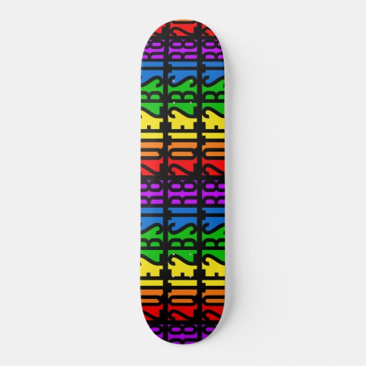 2QTE2BSTR8-Skateboards Skateboard (Vorderseite)