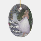 2seitige, anpassbare Druckertür Keramik Ornament (Hinten)