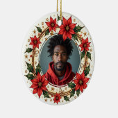 2sided Memorial Forever in Bloom Keramik Ornament (Rechts)