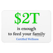 2T ist genug Magnet (Horizontal)